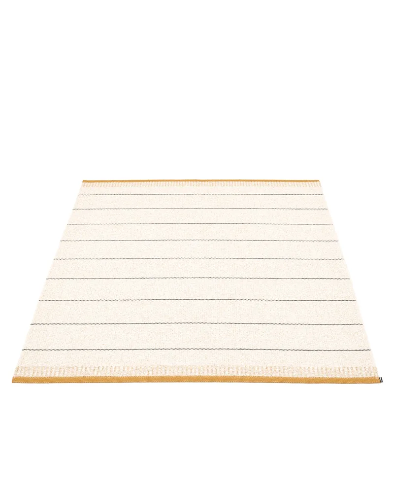 BELLE Ochre - Area Rug by Pappelina in Ochre, Area Rug, 230 × 320 cm – product photo