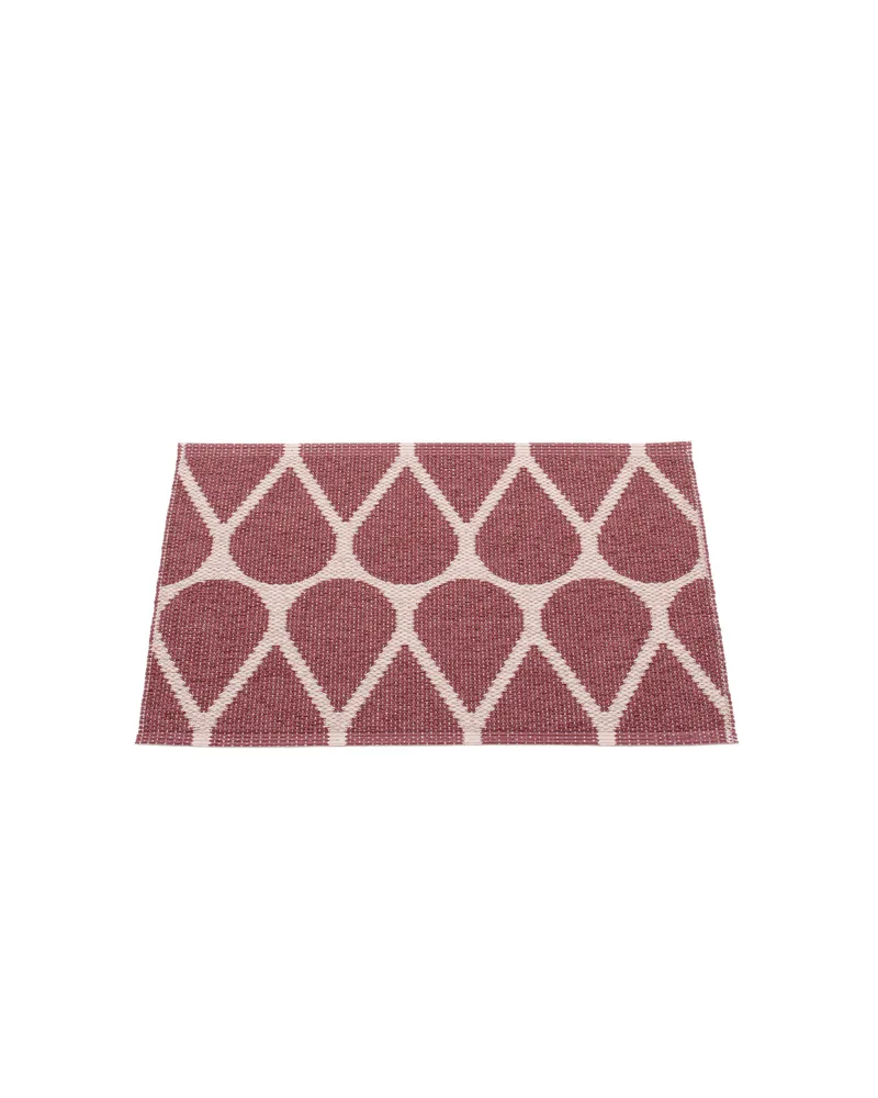 OTIS Rose Taupe - Small Rug by Pappelina in 70 × 50 cm – product photo