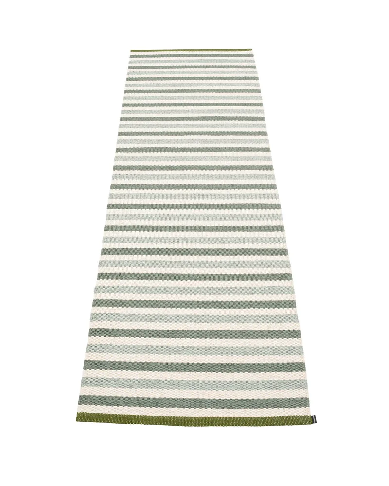 TEO Sage - Runner Rug by Pappelina in Sage, Runner Rug, 70 × 120 cm – product photo