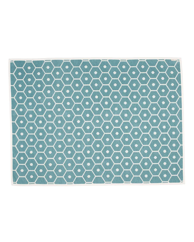 HONEY Turquoise - Blanket by Pappelina – product photo