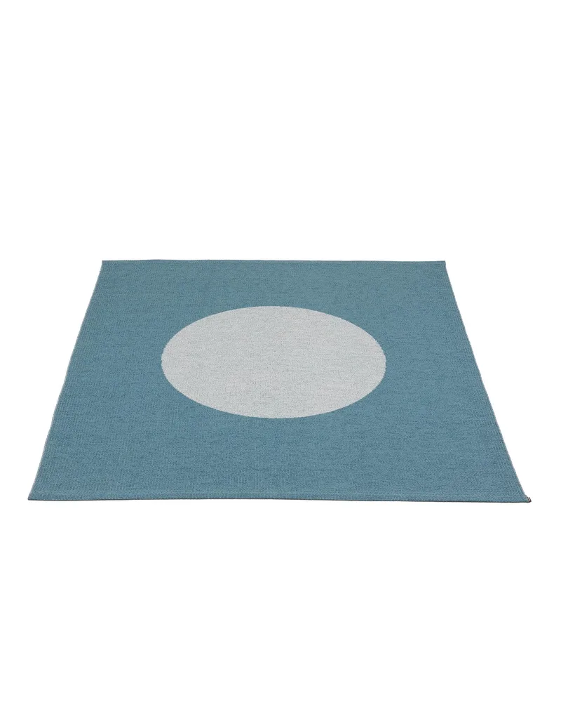 VERA POP River Blue - Area Rug by Pappelina in River Blue, Area Rug, 180 × 200 cm – product photo
