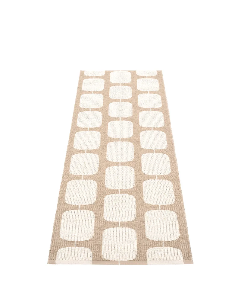 STEN Light Nougat - Runner Rug van Pappelina in Light Nougat, 70 × 100 cm – productfoto