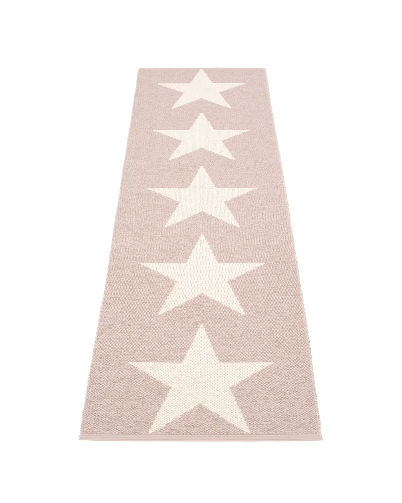 VIGGO ONE Pale Rose - Runner Rug van Pappelina in Pale Rose, Runner Rug, 70 × 150 cm – productfoto