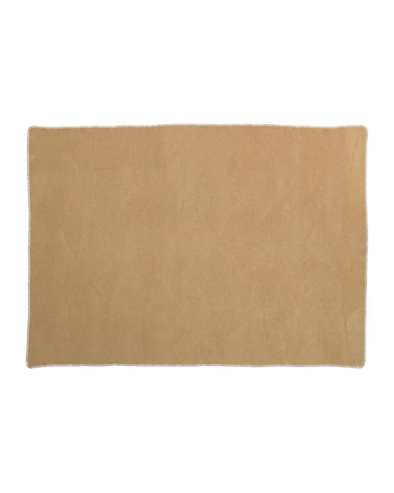 YLVA Ochre - Blanket van Pappelina – productfoto