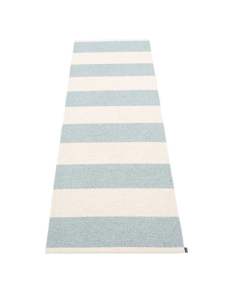 BOB Blue Fog - Runner Rug by Pappelina in Blue Fog, Runner Rug, 70 × 150 cm – product photo