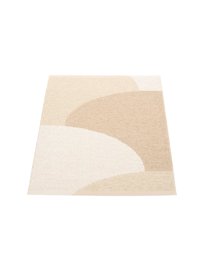 HILL Vanilla - Small Rug von Pappelina in Vanilla, Small Rug, 70 × 90 cm – Produktfoto