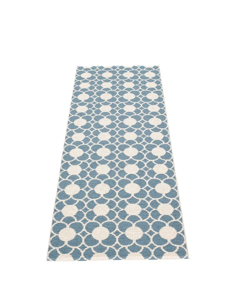 ANYA River Blue - Runner Rug by Pappelina in River Blue, 70 × 100 cm – product photo