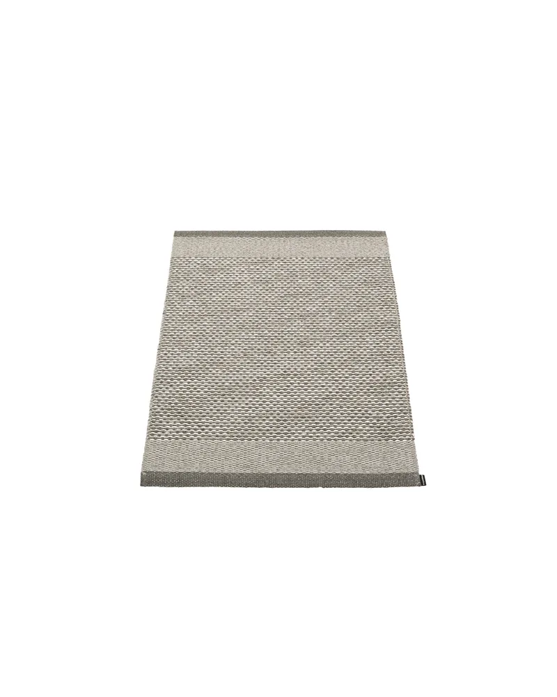EDIT Charcoal - Small Rug by Pappelina in Charcoal, Small Rug, 60 × 85 cm – product photo