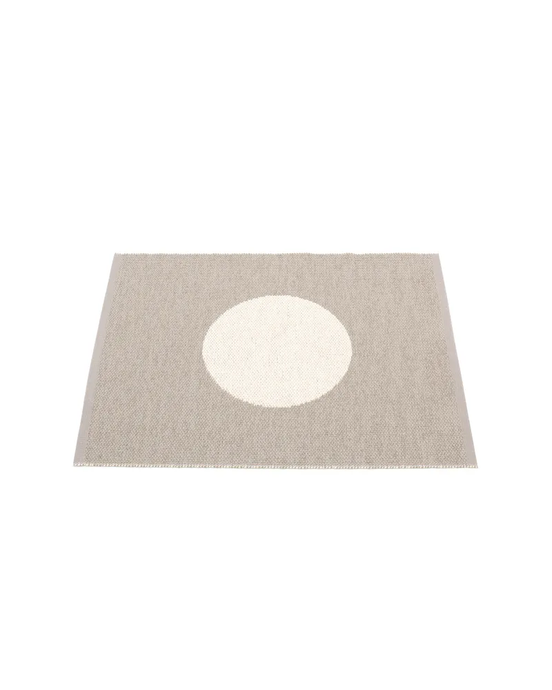VERA Mud - Small Rug by Pappelina in Mud, Small Rug, 70 × 90 cm – product photo