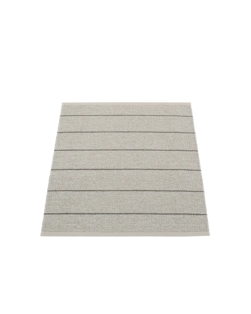 CARL Warm Grey - Small Rug by Pappelina in Warm Grey, Small Rug, 70 × 90 cm – product photo