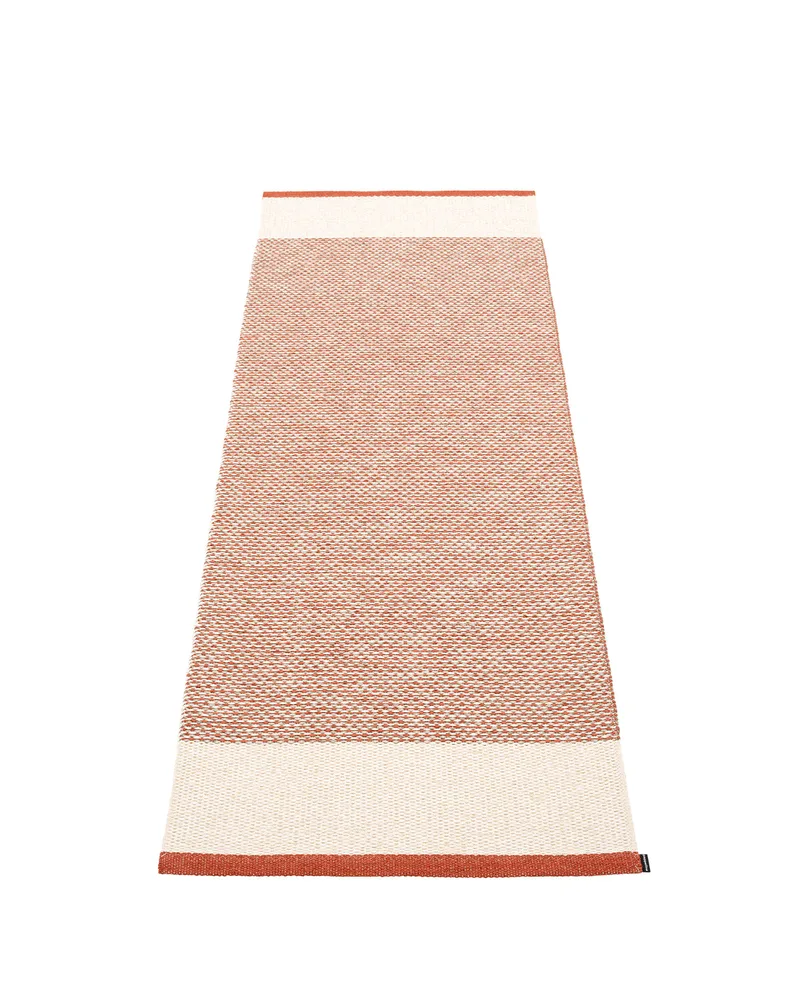 EDIT Brick - Runner Rug by Pappelina in Brick, Runner Rug, 70 × 120 cm – product photo