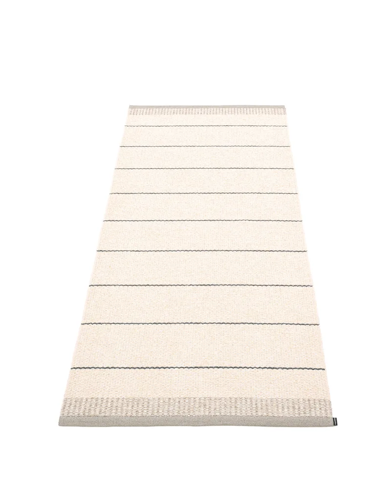 BELLE Warm Grey - Runner Rug by Pappelina in Warm Grey, Runner Rug, 60 × 125 cm – product photo