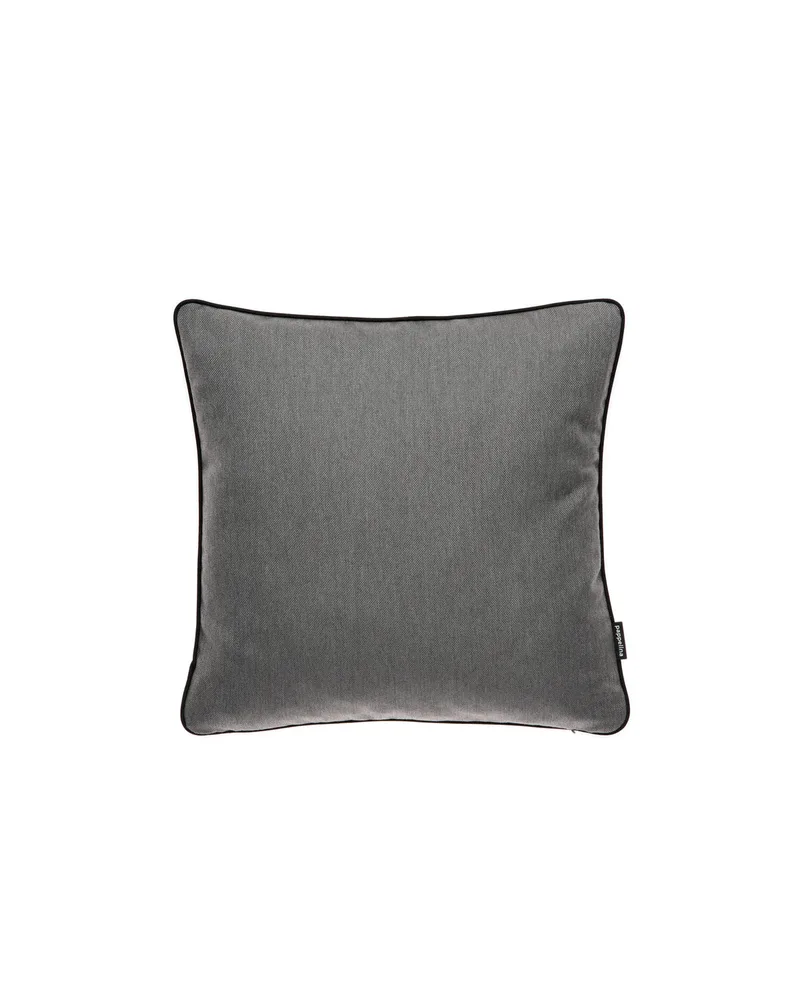 RAY Dark Grey - Cushion van Pappelina in 44 × 44 cm – productfoto