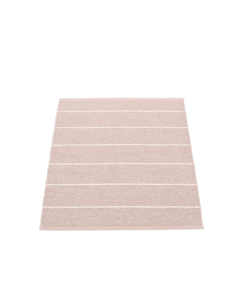 CARL Pale Rose - Small Rug by Pappelina in Pale Rose, Small Rug, 70 × 90 cm – product photo