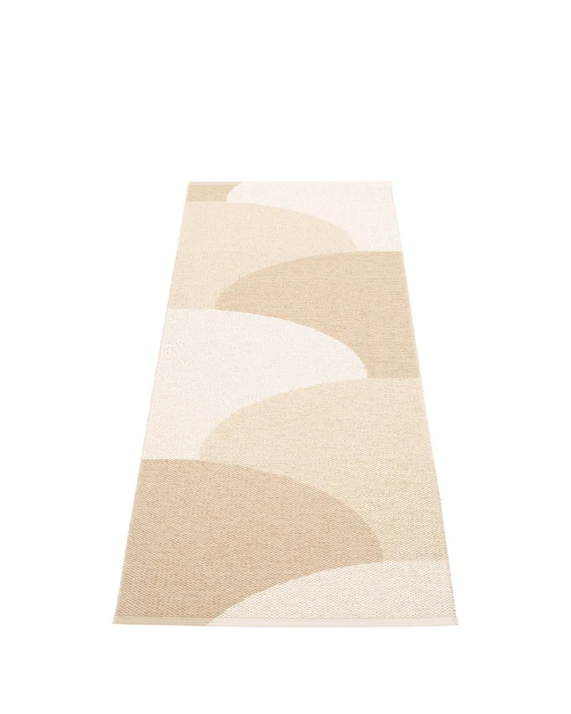 HILL Vanilla - Runner Rug by Pappelina in Vanilla, Runner Rug, 70 × 180 cm – product photo