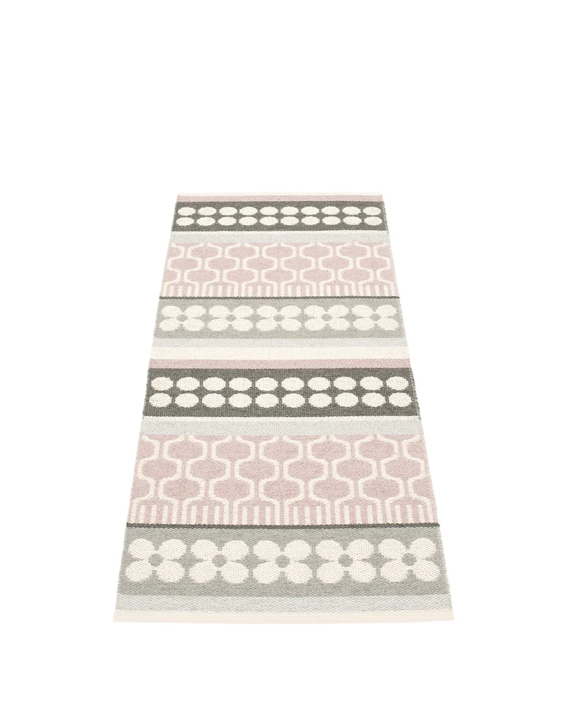 ASTA Pale Rose - Runner Rug von Pappelina in Pale Rose, Runner Rug, 70 × 180 cm – Produktfoto