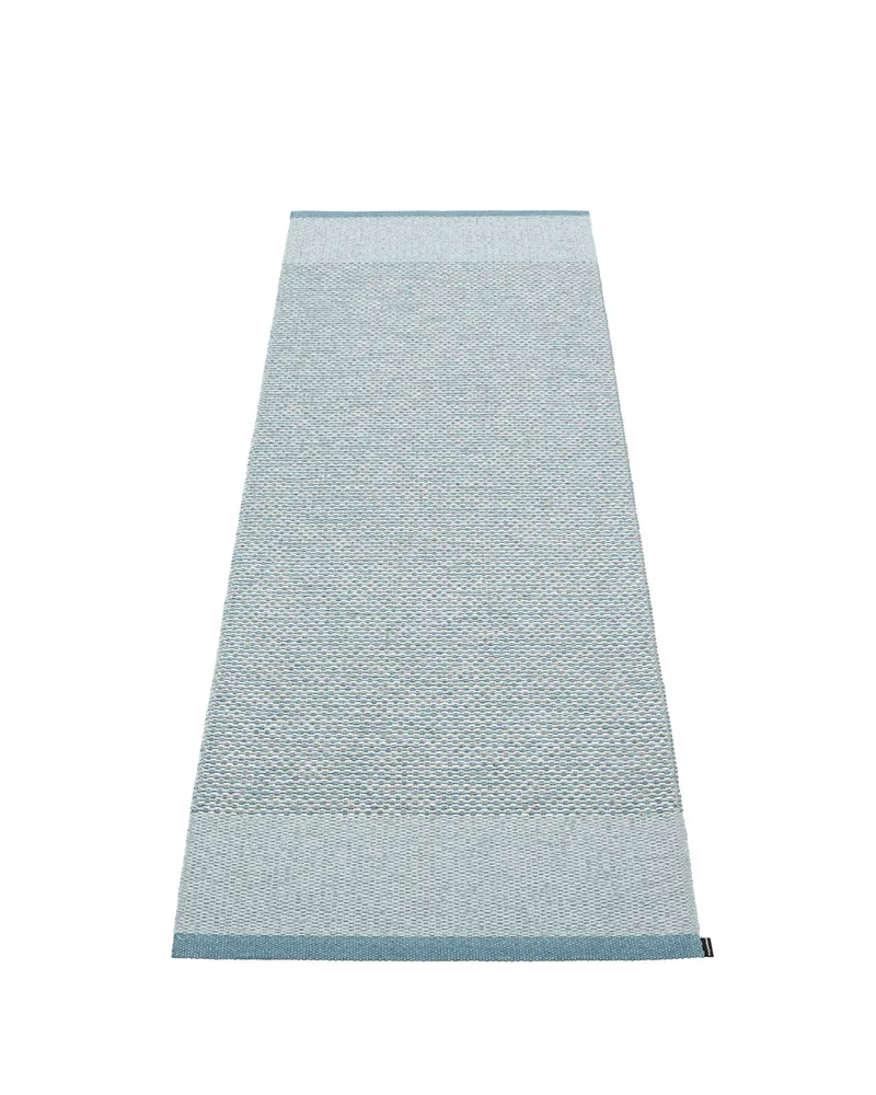 EDIT Dove Blue - Runner Rug by Pappelina in Dove Blue, Runner Rug, 70 × 120 cm – product photo