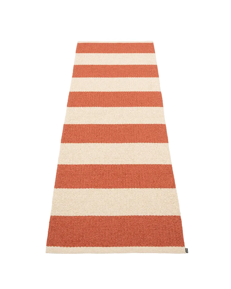 BOB Brick - Runner Rug by Pappelina in Brick, Runner Rug, 70 × 150 cm – product photo