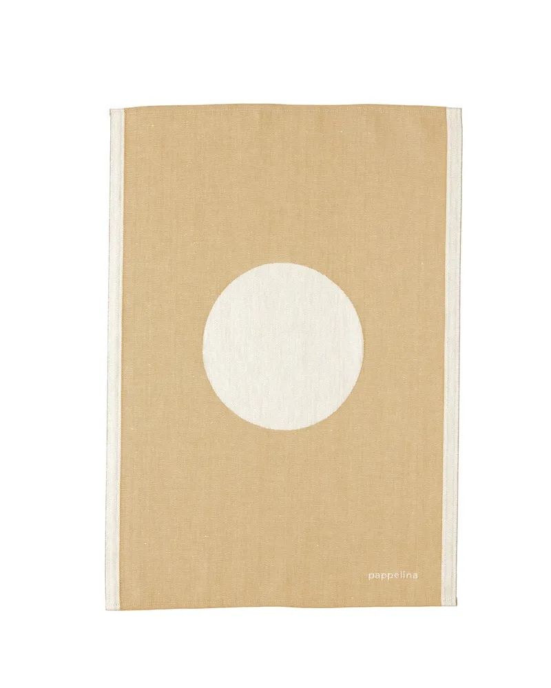 VERA Ochre - Kitchen Towel by Pappelina – product photo