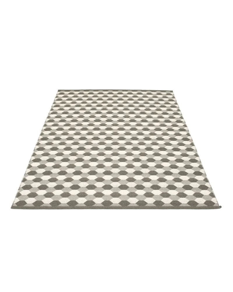 DANA Warm Grey - Area Rug by Pappelina in Warm Grey, Area Rug, 180 × 275 cm – product photo