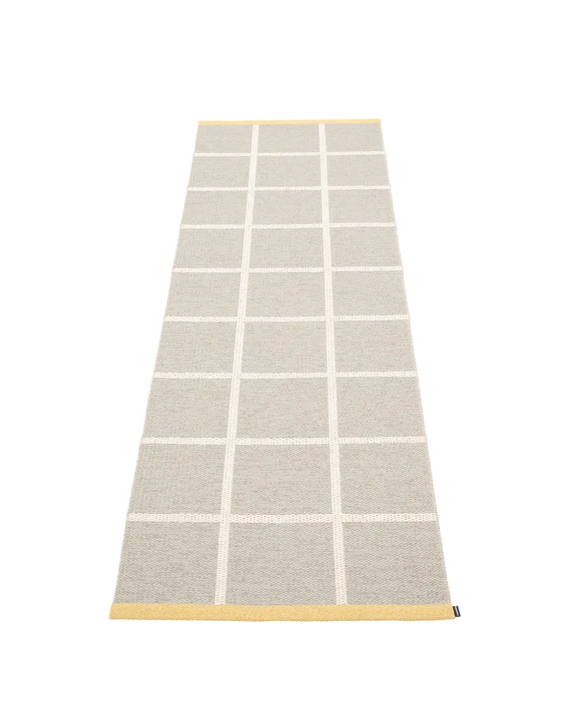 CRISS Linen - Runner Rug by Pappelina in Linen, Runner Rug, 70 × 150 cm – product photo