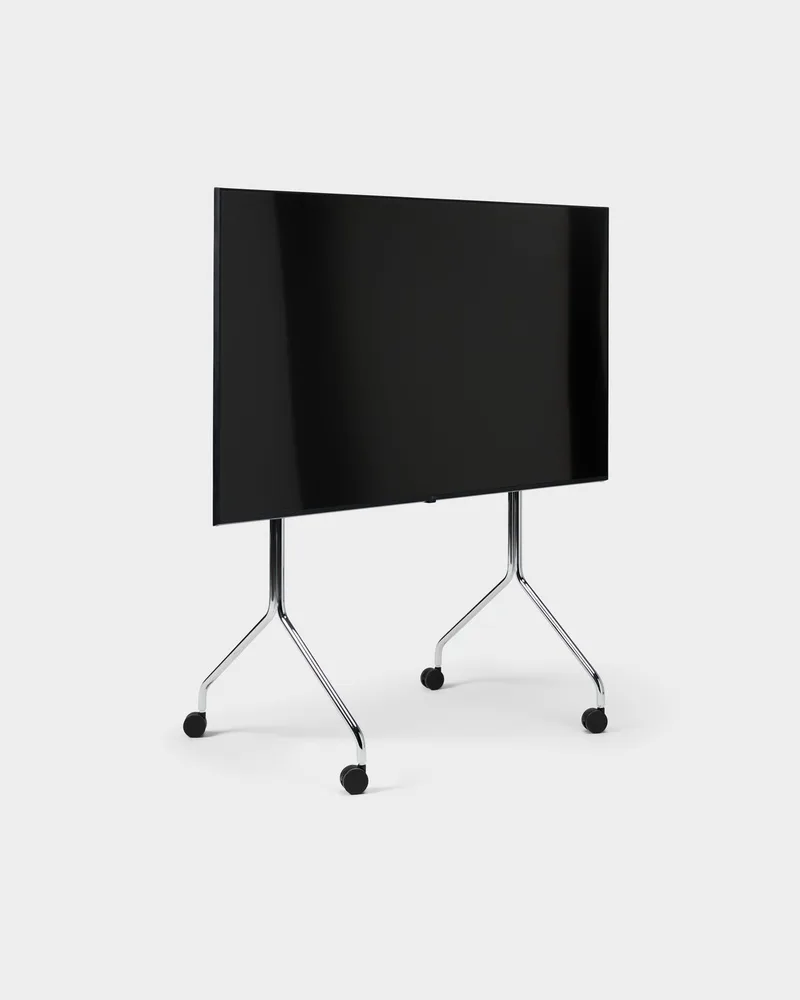 Moon Tall by Pedestal in One Size, Chrome – product photo
