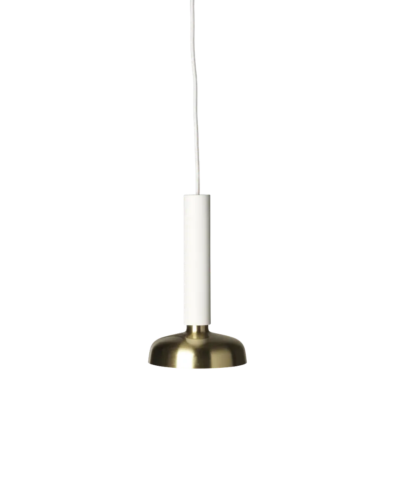 Blend 9 van Pholc in Traffic white, brass – productfoto