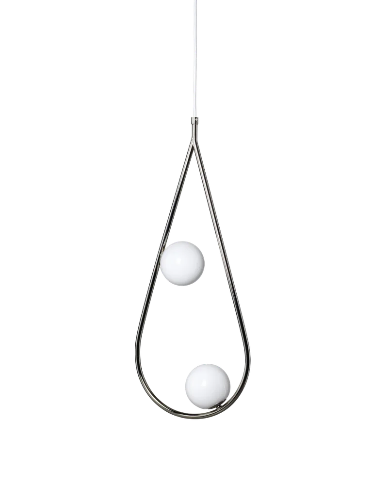 Pearls 65 van Pholc in Nickel, opal – productfoto