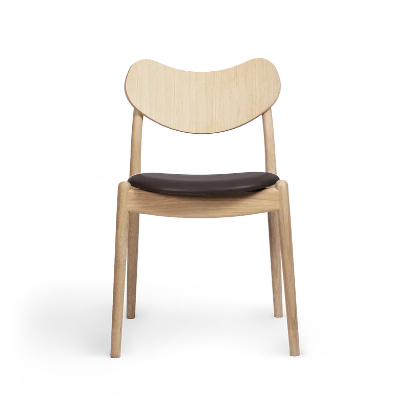 Hybrid by Ro Collection in Soaped Oak, Vacona Leather Dark Chokolate – product photo