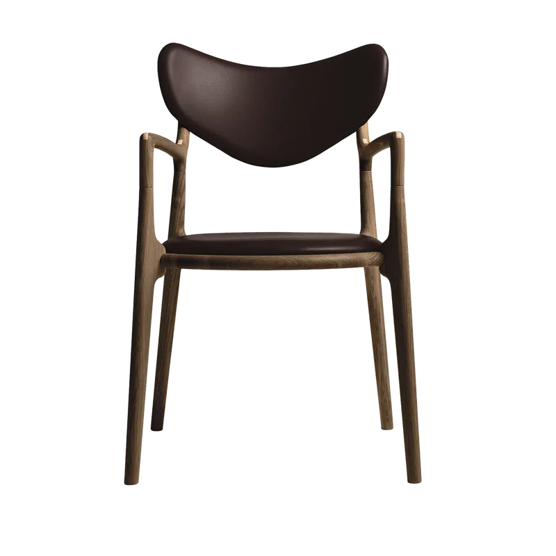 Salon van Ro Collection in Røget eg, Rio Leather Choco – productfoto