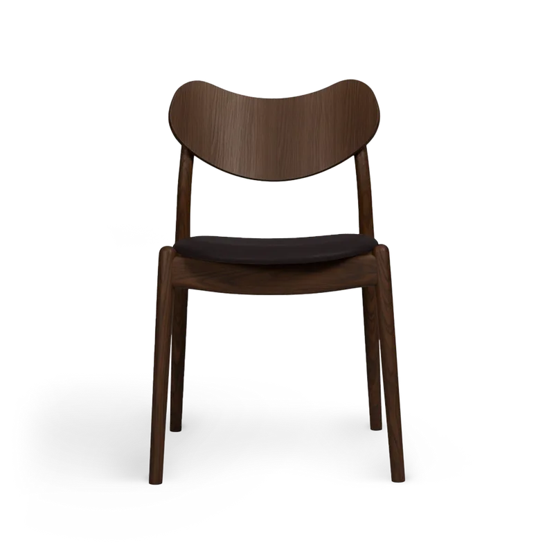 Hybrid by Ro Collection in Smoked Oak, Sierra Leather Dark Brown – product photo