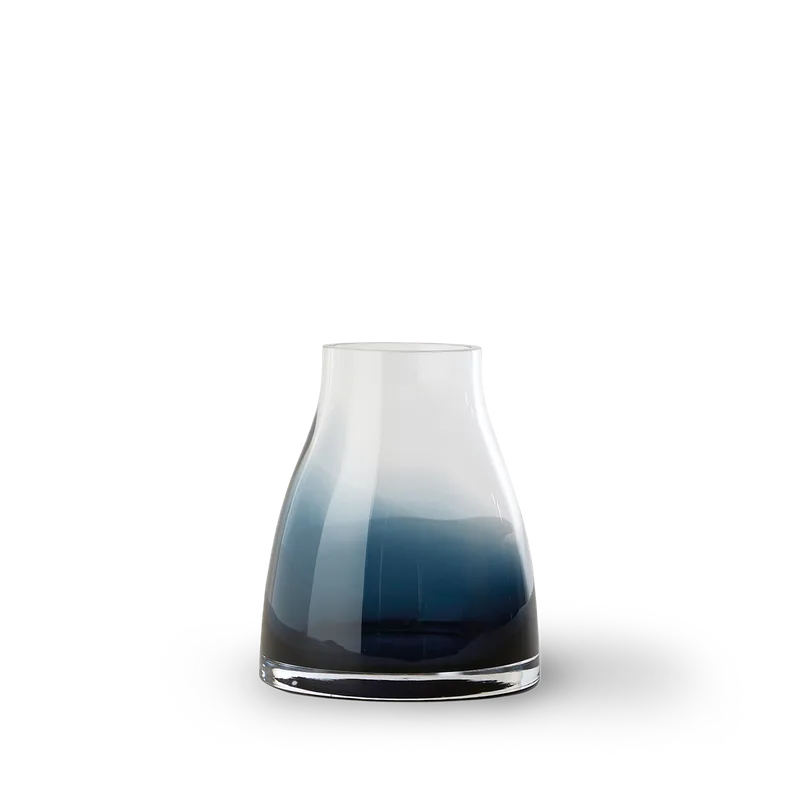 Flower Vase no. 2 van Ro Collection in Indigo blue – productfoto