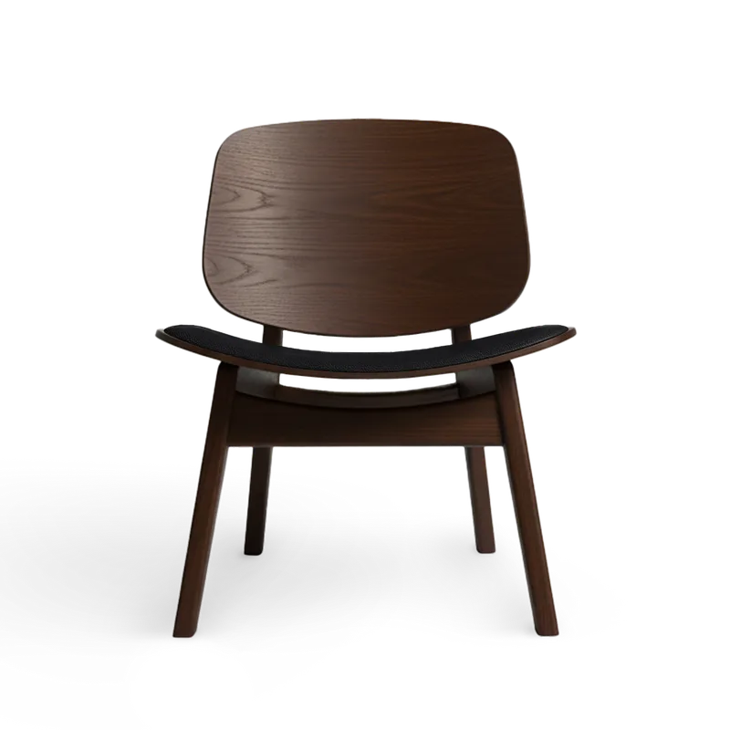 Pandora Lounge de Ro Collection en Smoked Oak, Rio Leather Black – photo du produit