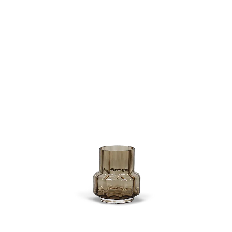 Hurricane Reflections Tealight no. 25 by Ro Collection in Sepia brown – product photo