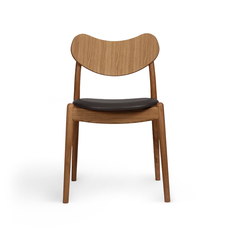 Hybrid by Ro Collection in Oiled Oak, Vacona Leather Dark Chokolate – product photo