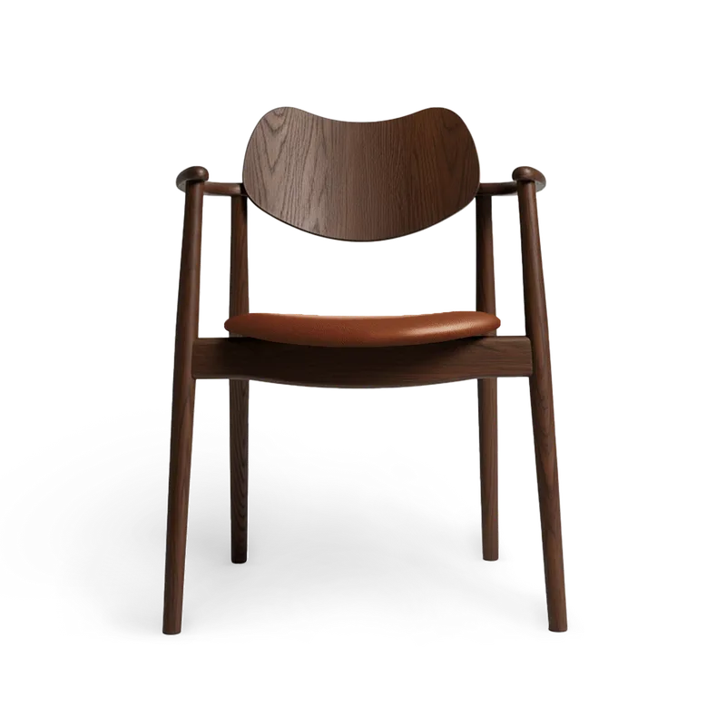 Regatta by Ro Collection in Smoked Oak, Rio Leather Cognac – product photo