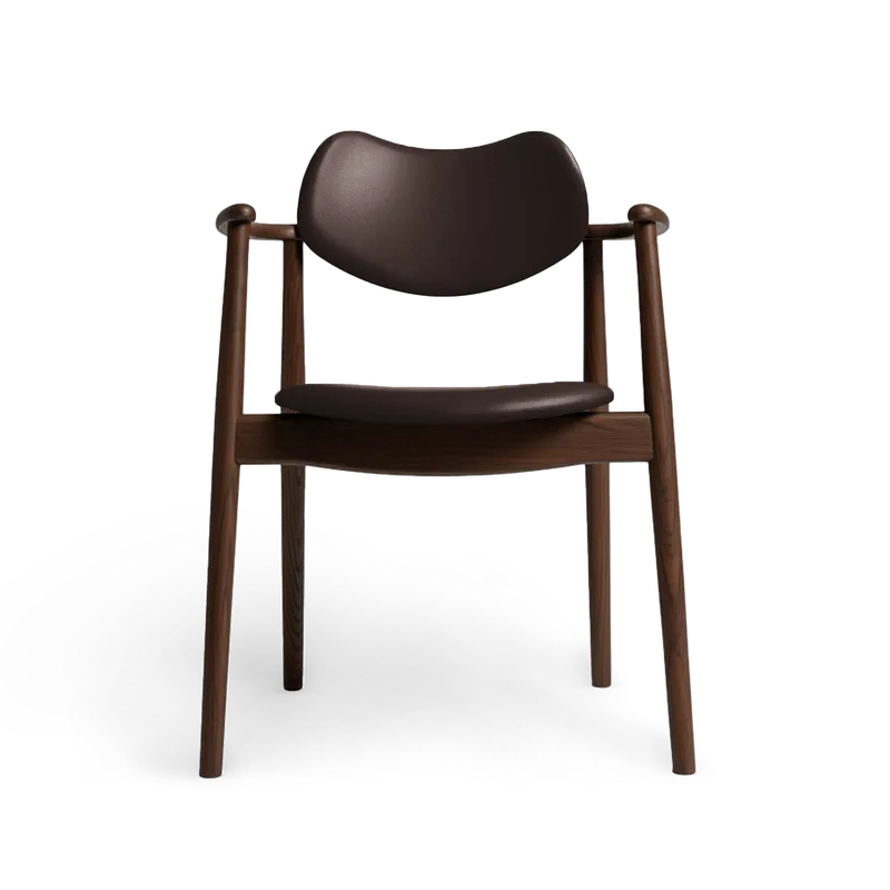 Regatta van Ro Collection in Smoked Oak, Rio Leather Choco – productfoto