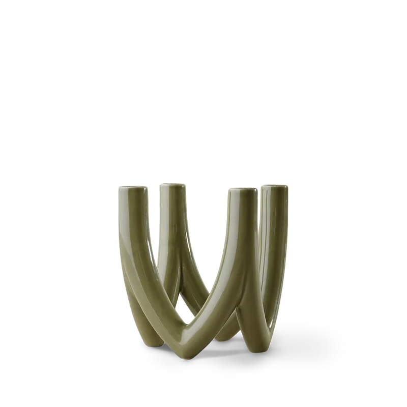 Chandelier no. 56 - Olive green van Ro Collection – productfoto