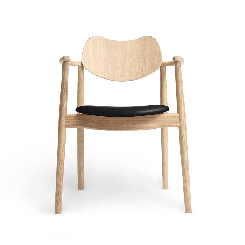 Regatta von Ro Collection in Soaped Oak, Rio Leather Black – Produktfoto