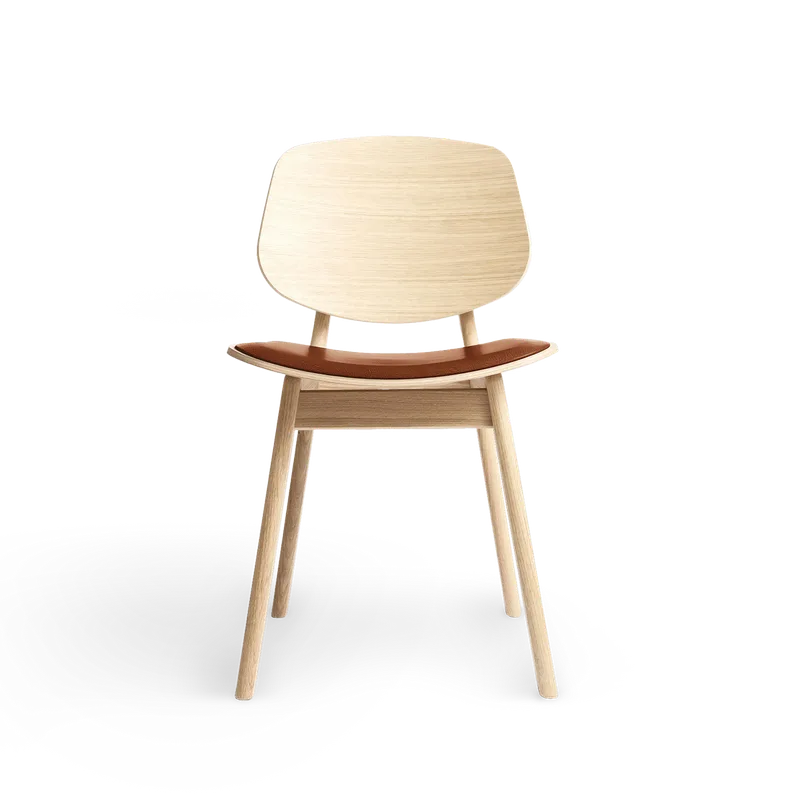 Pandora Dining de Ro Collection en Soaped Oak, Rio Leather Cognac – photo du produit