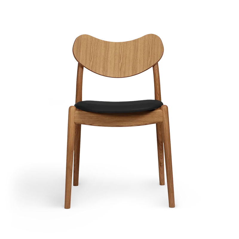 Hybrid by Ro Collection in Oiled Oak, Rio Leather Black – product photo