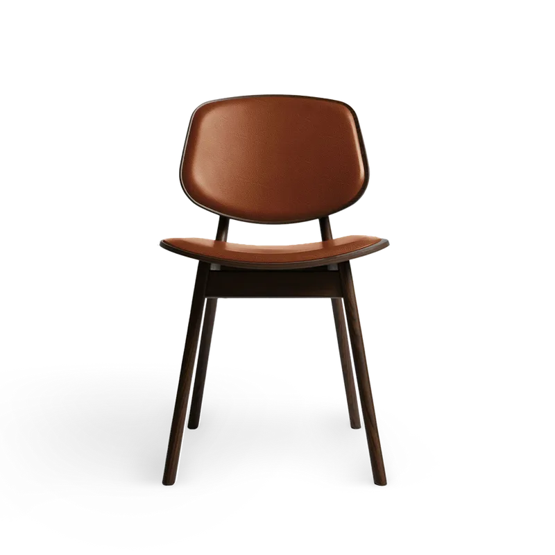 Pandora Dining de Ro Collection en Smoked Oak, Rio Leather Cognac – photo du produit