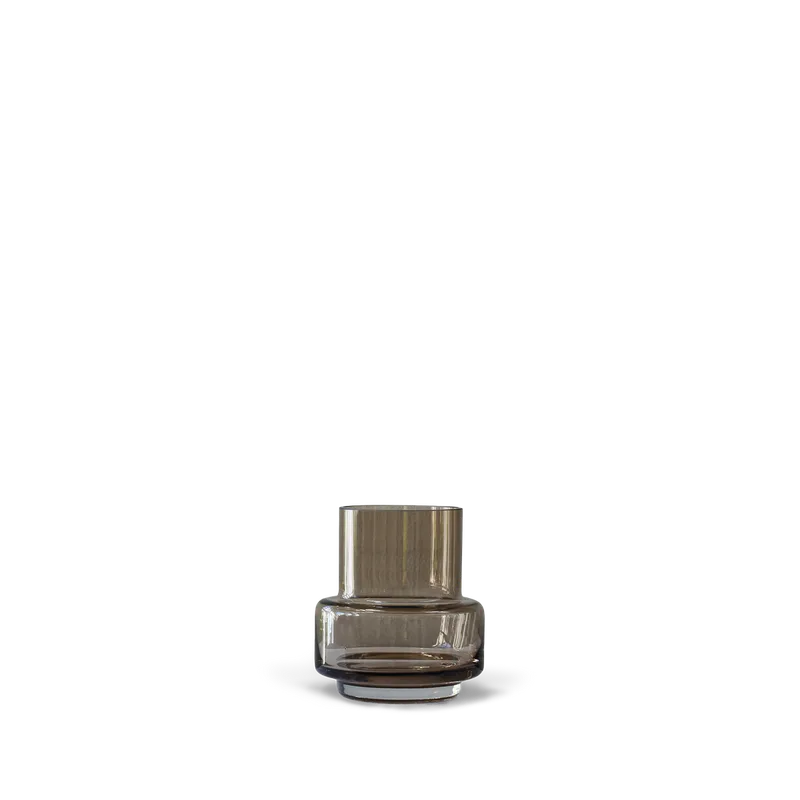 Hurricane Tealight no. 25 by Ro Collection in Sepia brown – product photo