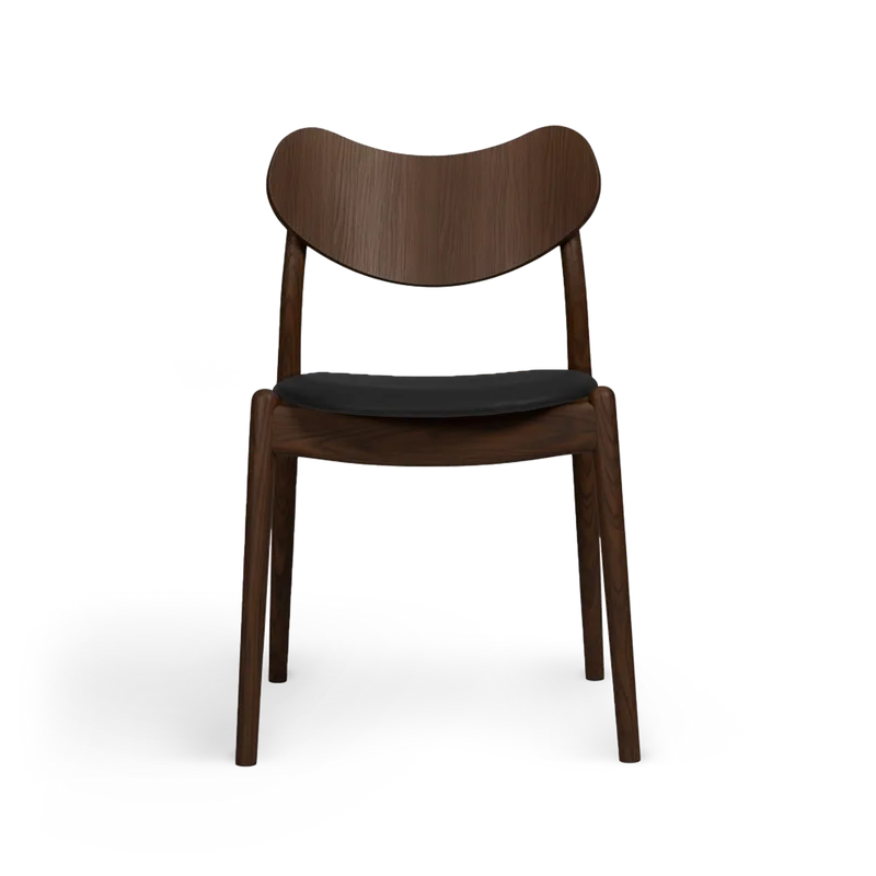 Hybrid by Ro Collection in Smoked Oak, Rio Leather Black – product photo