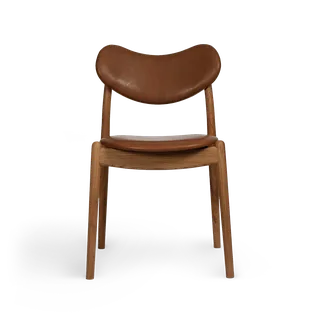 Hybrid de Ro Collection en Oiled Oak, Vacona Leather Cognac – photo du produit 3 sur 3