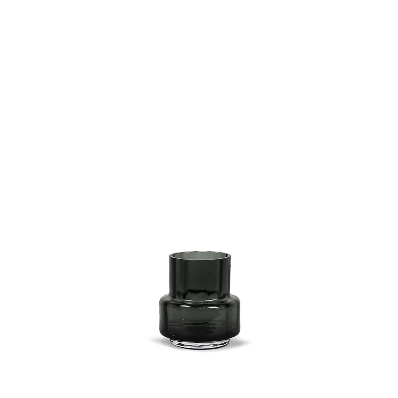 Hurricane Reflections Tealight no. 25 von Ro Collection in Smoked grey – Produktfoto