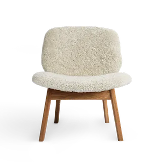 Pandora Lounge Sheepskin de Ro Collection en Oiled Oak, Moonlight – photo du produit 2 sur 2