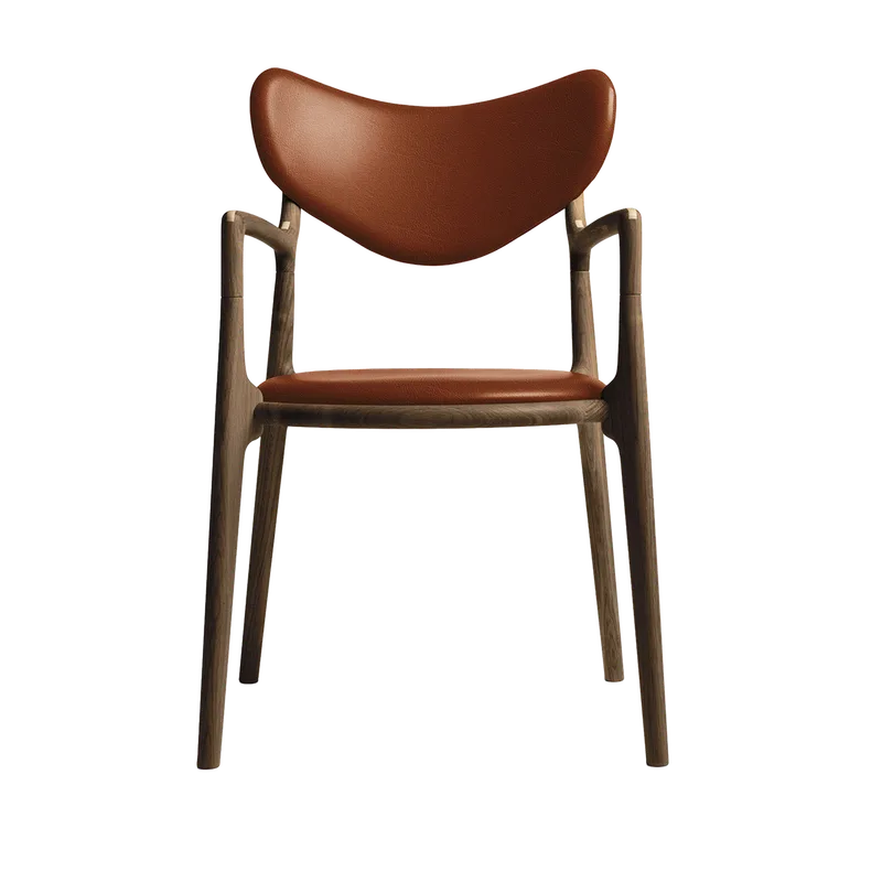 Salon de Ro Collection en Røget eg, Rio Leather Cognac – photo du produit