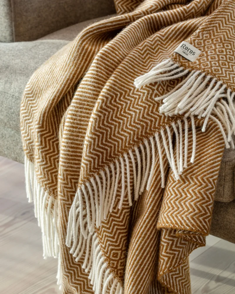 Kattefot by Røros Tweed in Burnt Ochre – interior photo 3 of 7