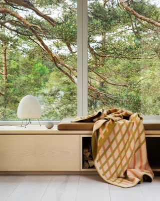 Bislett van Røros Tweed in Peach & pistachio – sfeerfoto 7 van 8